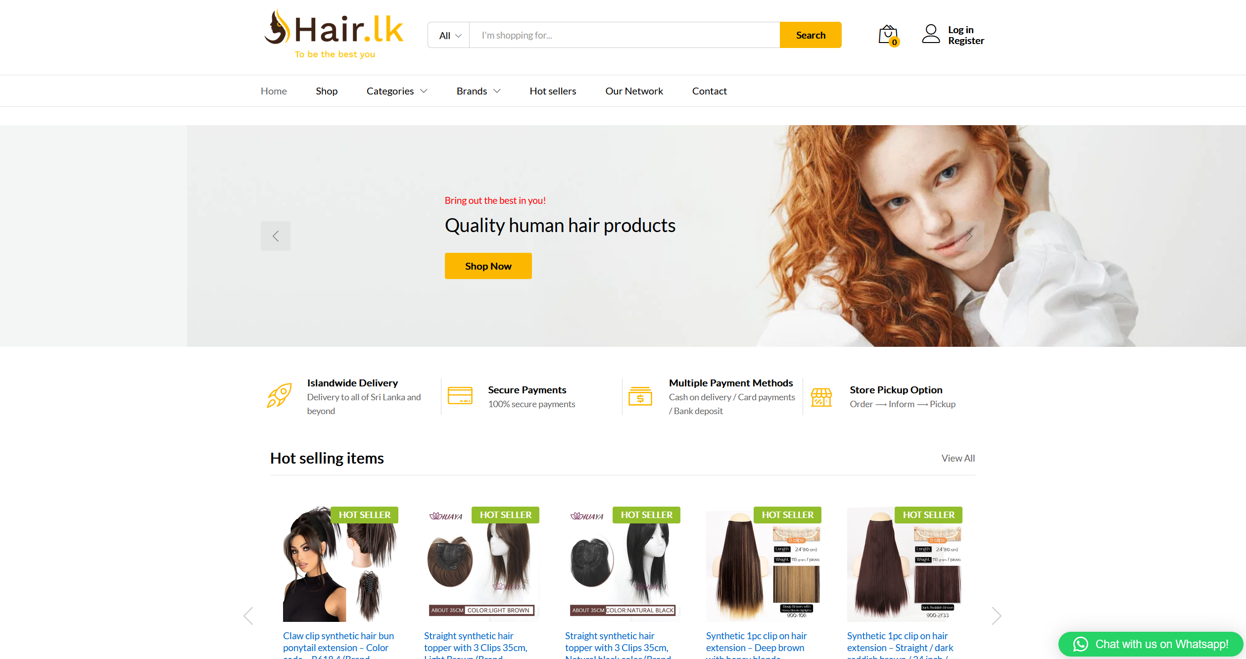 Hair.lk project preview