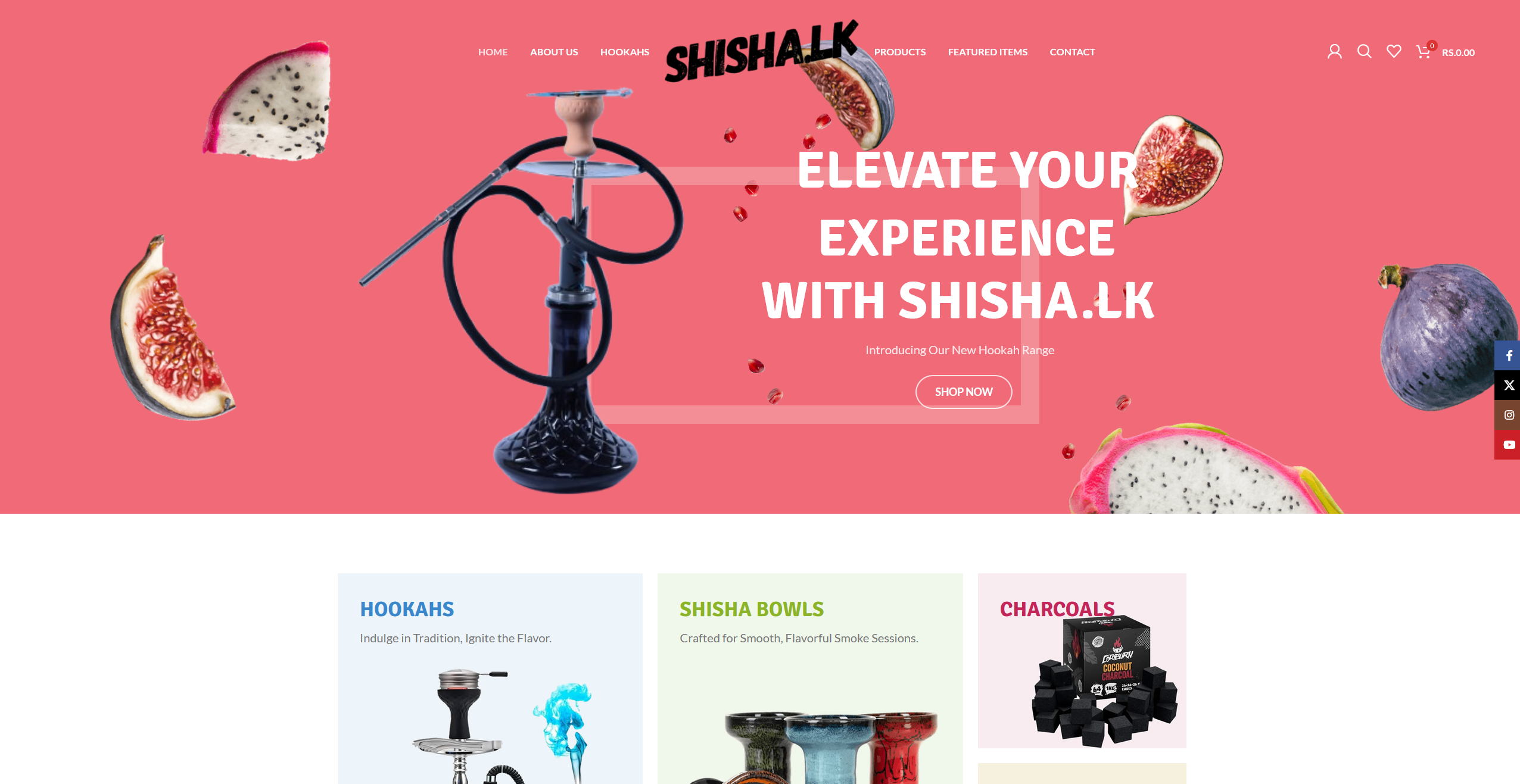 Shisha.lk project preview
